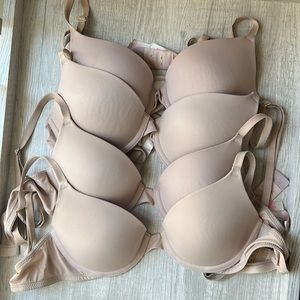 VS PINK bras, set of 4 (34A)